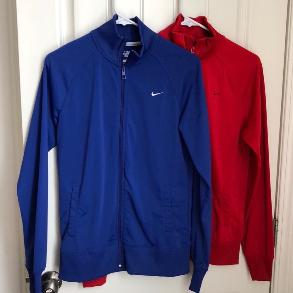 2 Nike track jackets